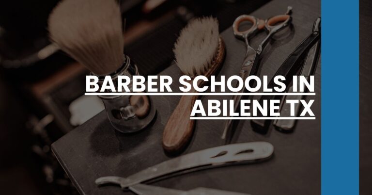 Barber Schools in Abilene TX Feature Image