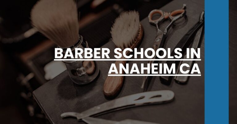 Barber Schools in Anaheim CA Feature Image