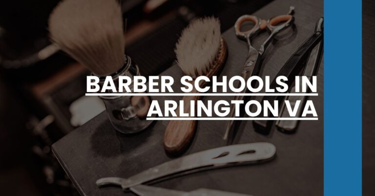 Barber Schools in Arlington VA Feature Image