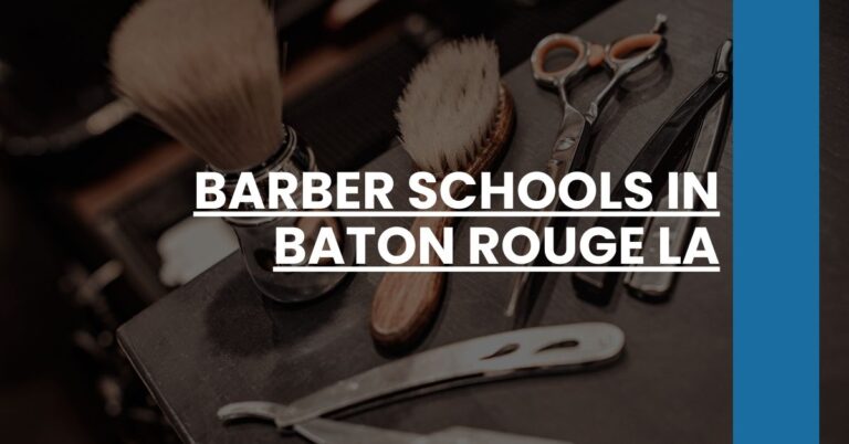 Barber Schools in Baton Rouge LA Feature Image