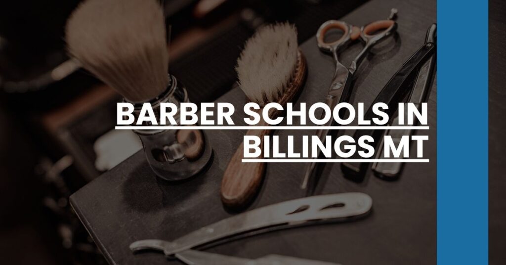 Barber Schools in Billings MT Feature Image