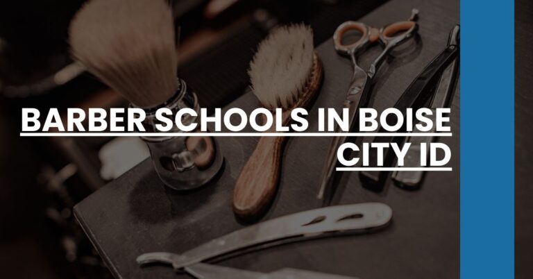 Barber Schools in Boise City ID Feature Image