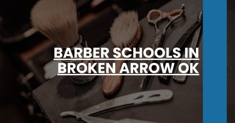 Barber Schools in Broken Arrow OK Feature Image