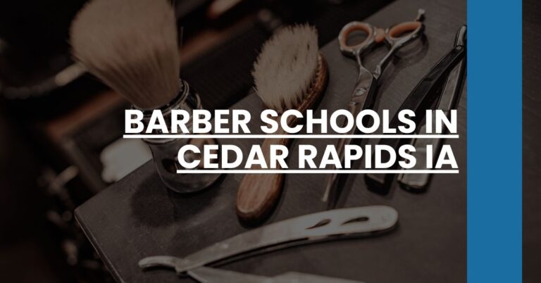 Barber Schools in Cedar Rapids IA Feature Image