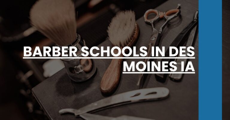 Barber Schools in Des Moines IA Feature Image