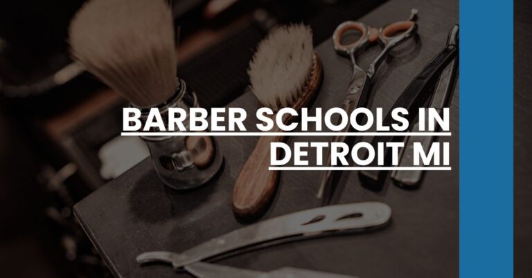 Barber Schools in Detroit MI Feature Image