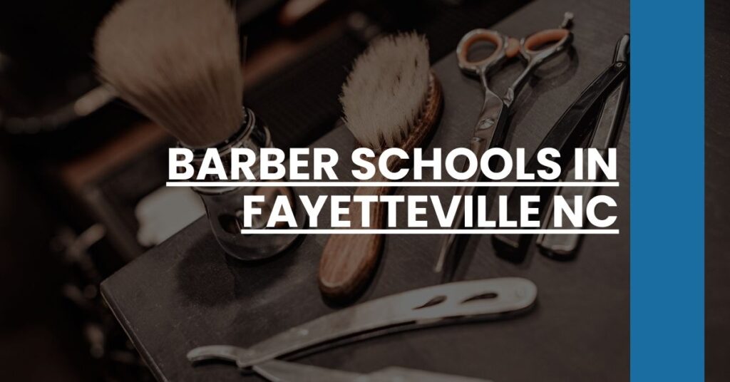 Barber Schools in Fayetteville NC Feature Image