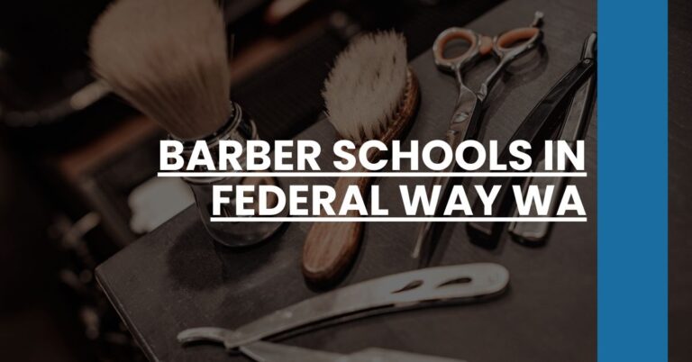 Barber Schools in Federal Way WA Feature Image