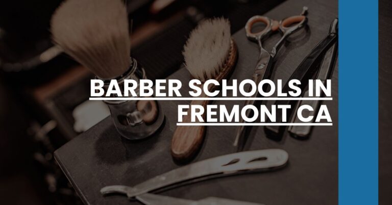 Barber Schools in Fremont CA Feature Image