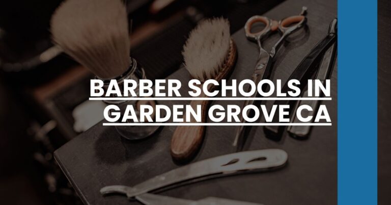 Barber Schools in Garden Grove CA Feature Image