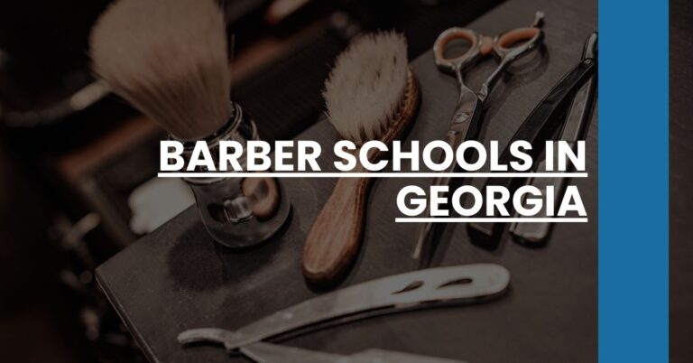 Barber Schools in Georgia Feature Image