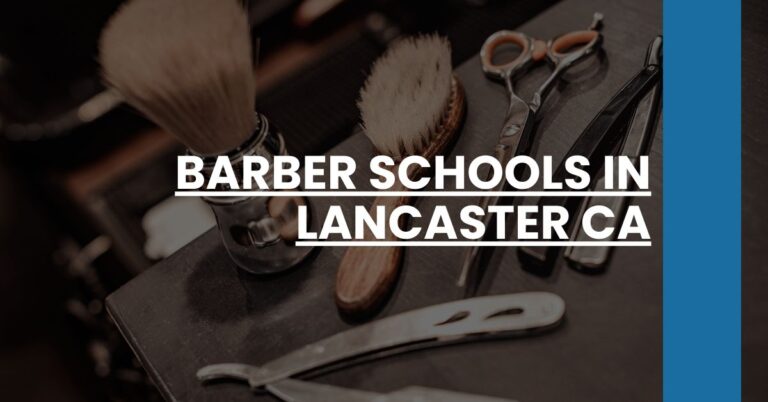 Barber Schools in Lancaster CA Feature Image