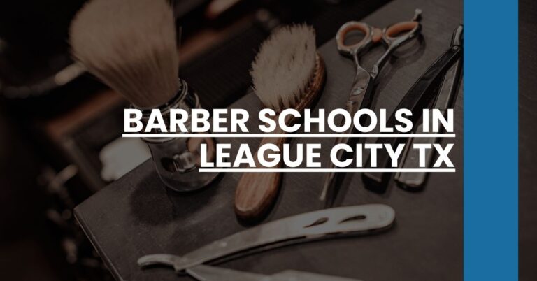 Barber Schools in League City TX Feature Image