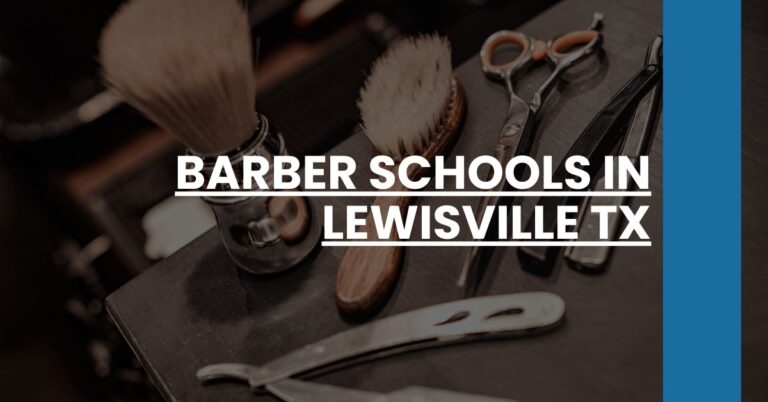 Barber Schools in Lewisville TX Feature Image