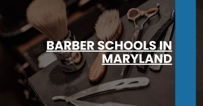 Barber Schools in Maryland Feature Image