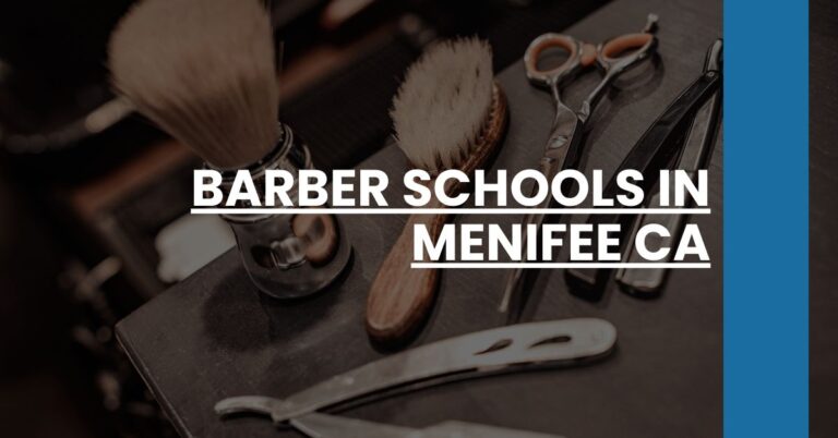 Barber Schools in Menifee CA Feature Image