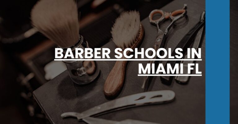 Barber Schools in Miami FL Feature Image