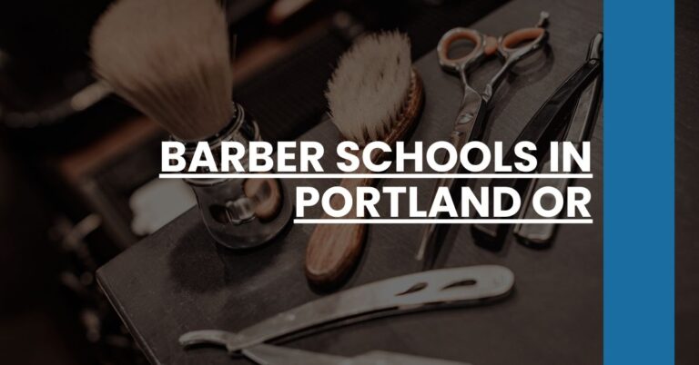 Barber Schools in Portland OR Feature Image