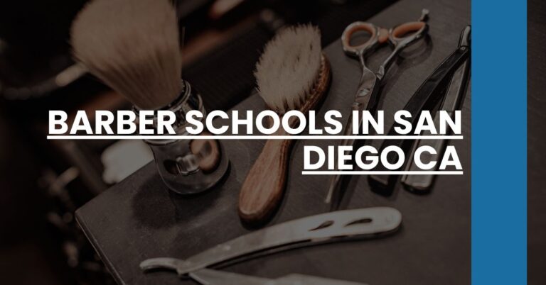 Barber Schools in San Diego CA Feature Image