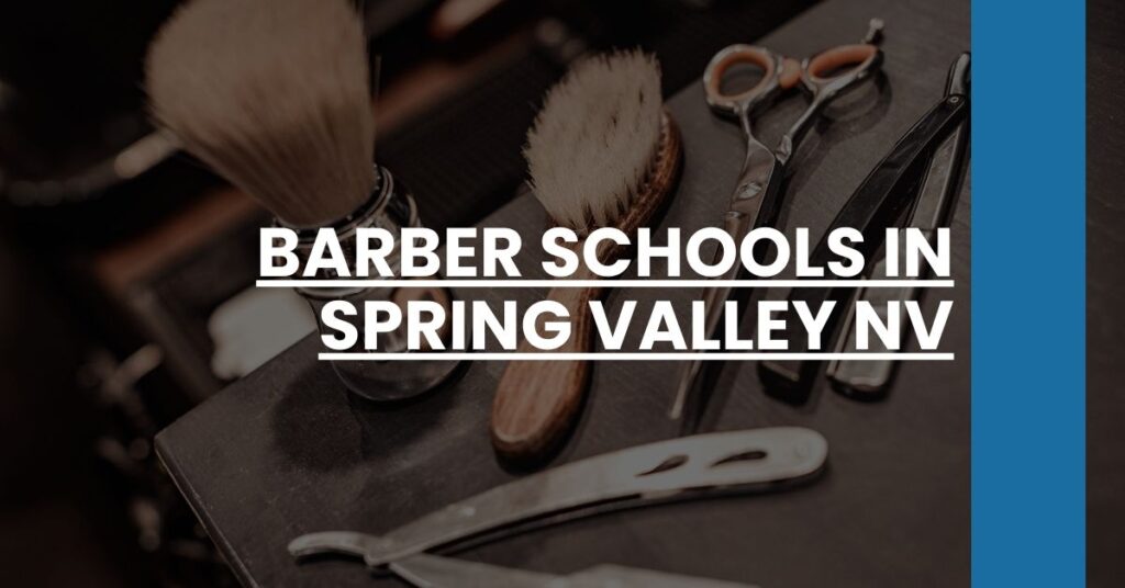 Barber Schools in Spring Valley NV Feature Image