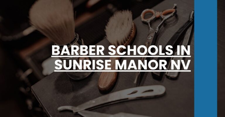 Barber Schools in Sunrise Manor NV Feature Image