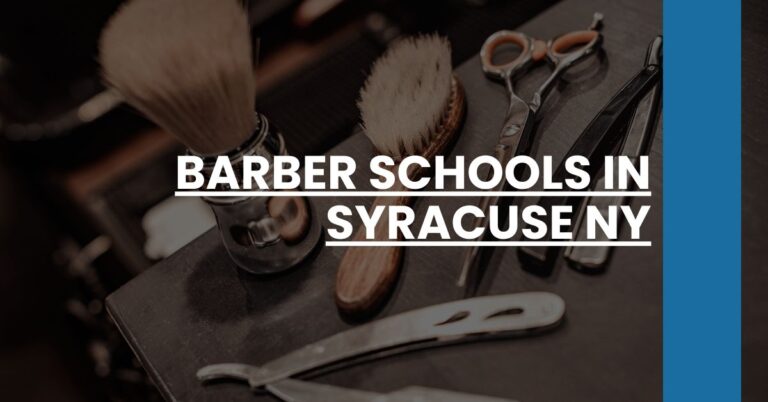 Barber Schools in Syracuse NY Feature Image