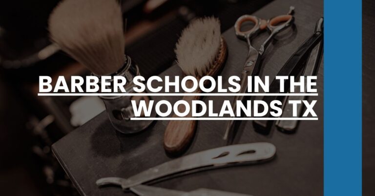 Barber Schools in The Woodlands TX Feature Image