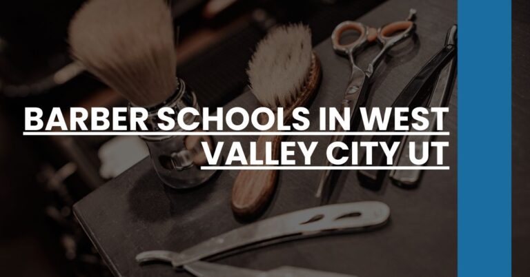 Barber Schools in West Valley City UT Feature Image