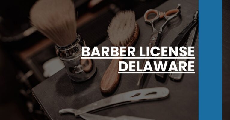 Barber License Delaware Feature Image