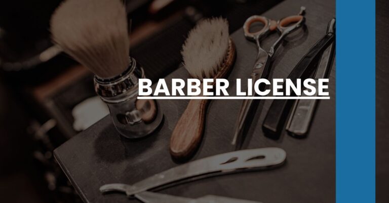 Barber License Feature Image