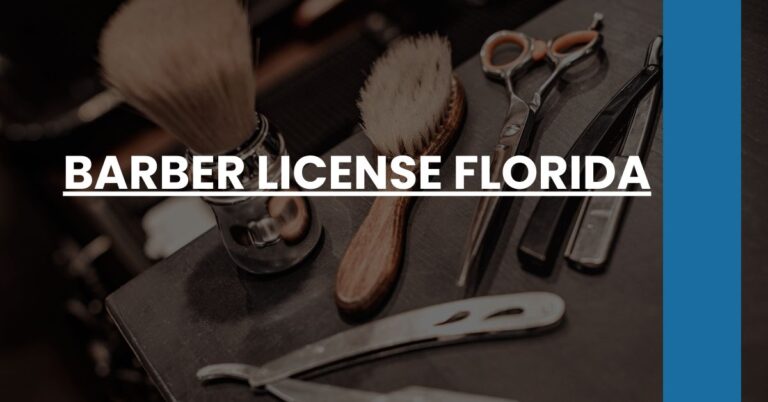 Barber License Florida Feature Image