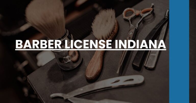 Barber License Indiana Feature Image