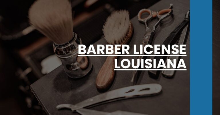 Barber License Louisiana Feature Image