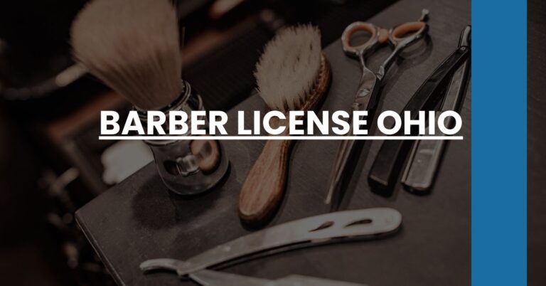 Barber License Ohio Feature Image