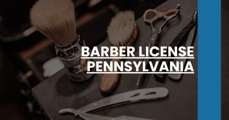 Barber License Pennsylvania Feature Image