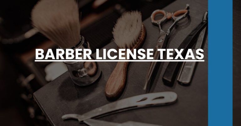 Barber License Texas Feature Image