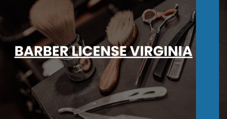 Barber License Virginia Feature Image