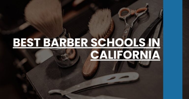 Best Barber Schools In California Feature Image